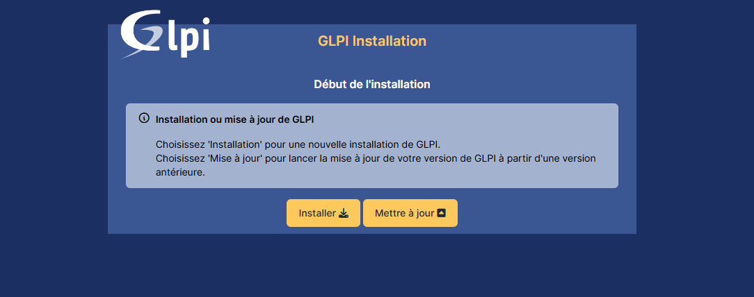 Annexe 10 - Installation GLPI étape 2