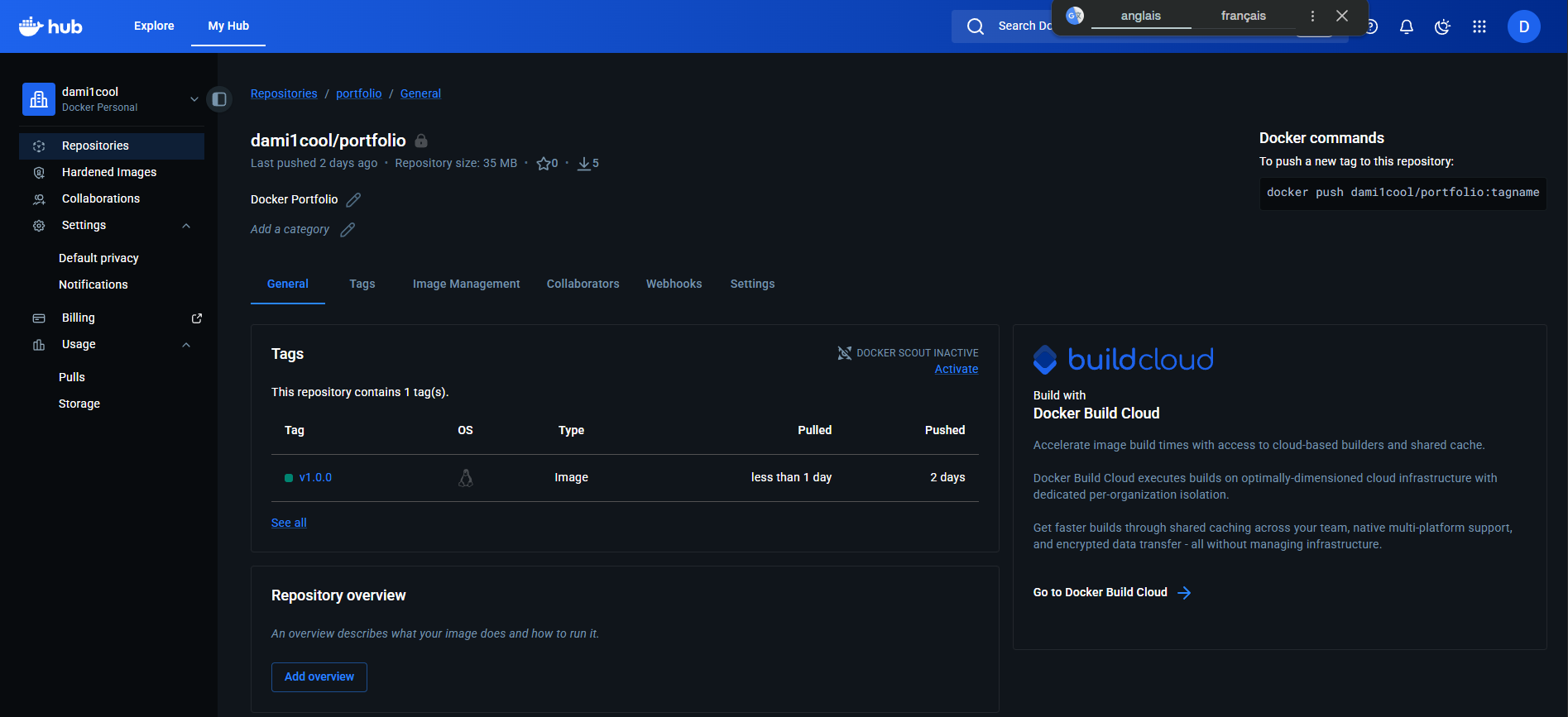 DockerHub repository